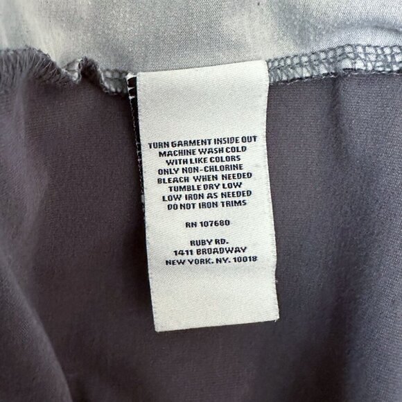 Ruby Rd Embroidered Lace Top, Large - Picture 4 of 4